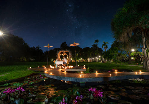 Exclusive Romantic dinner beneath the stars